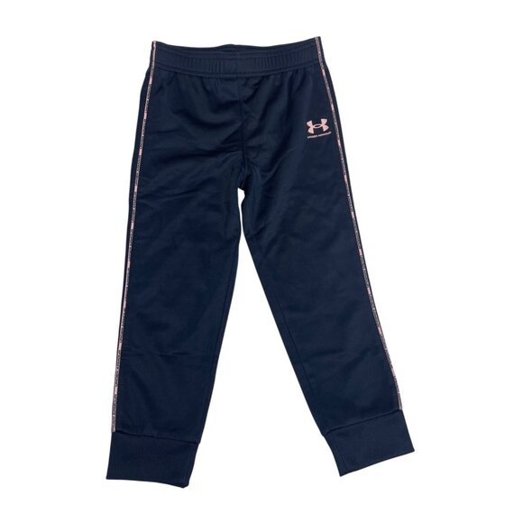 Under Armour  Blue And Pink Side Line Youth Girl's Sweat Pants Sz 5Y - Picture 1 of 5